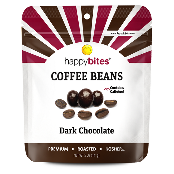 Happy Bites Dark Chocolate Coffee Beans (5 oz)