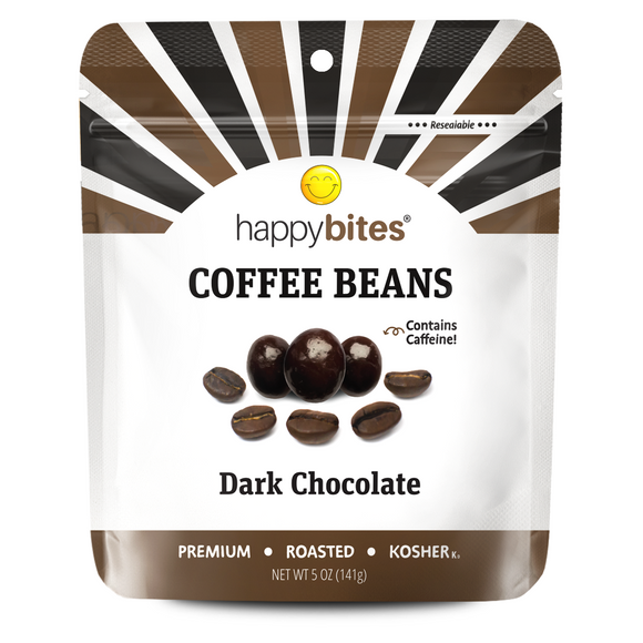 Happy Bites Dark Chocolate Coffee Beans (5 oz)