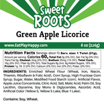 Sweet Roots Green Apple Licorice